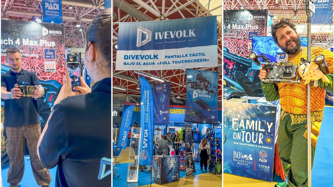 DIVEVOLK、2026年地中海ダイビングショーに出展：新型ビデオライトコントローラーや3Dプリント技術などを発表